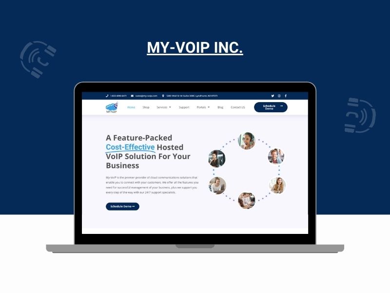 Website Design service for My VoIP
